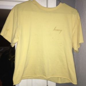 PAC SUN yellow “honey” shirt